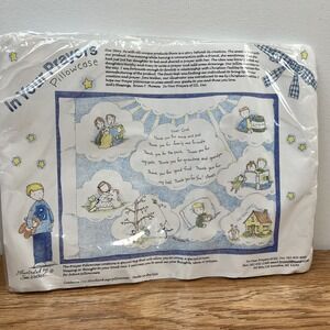 Child's Prayer Pillowcase In Your Prayers Dear God Thank You NEW